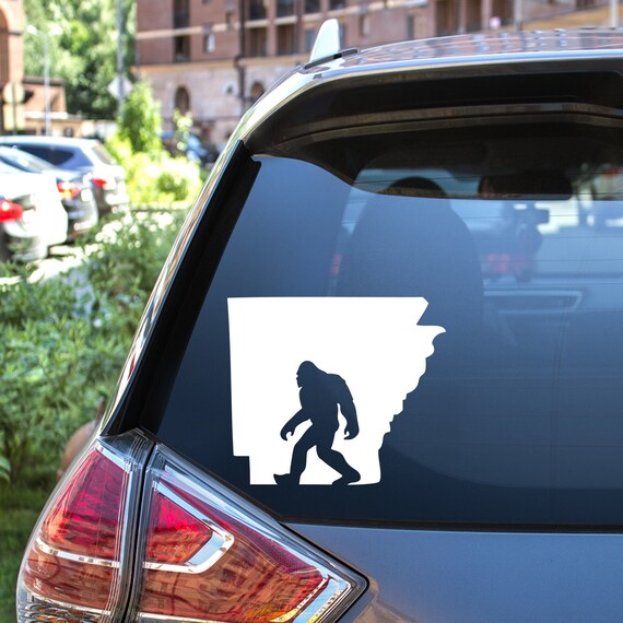 Bigfoot window sale decal