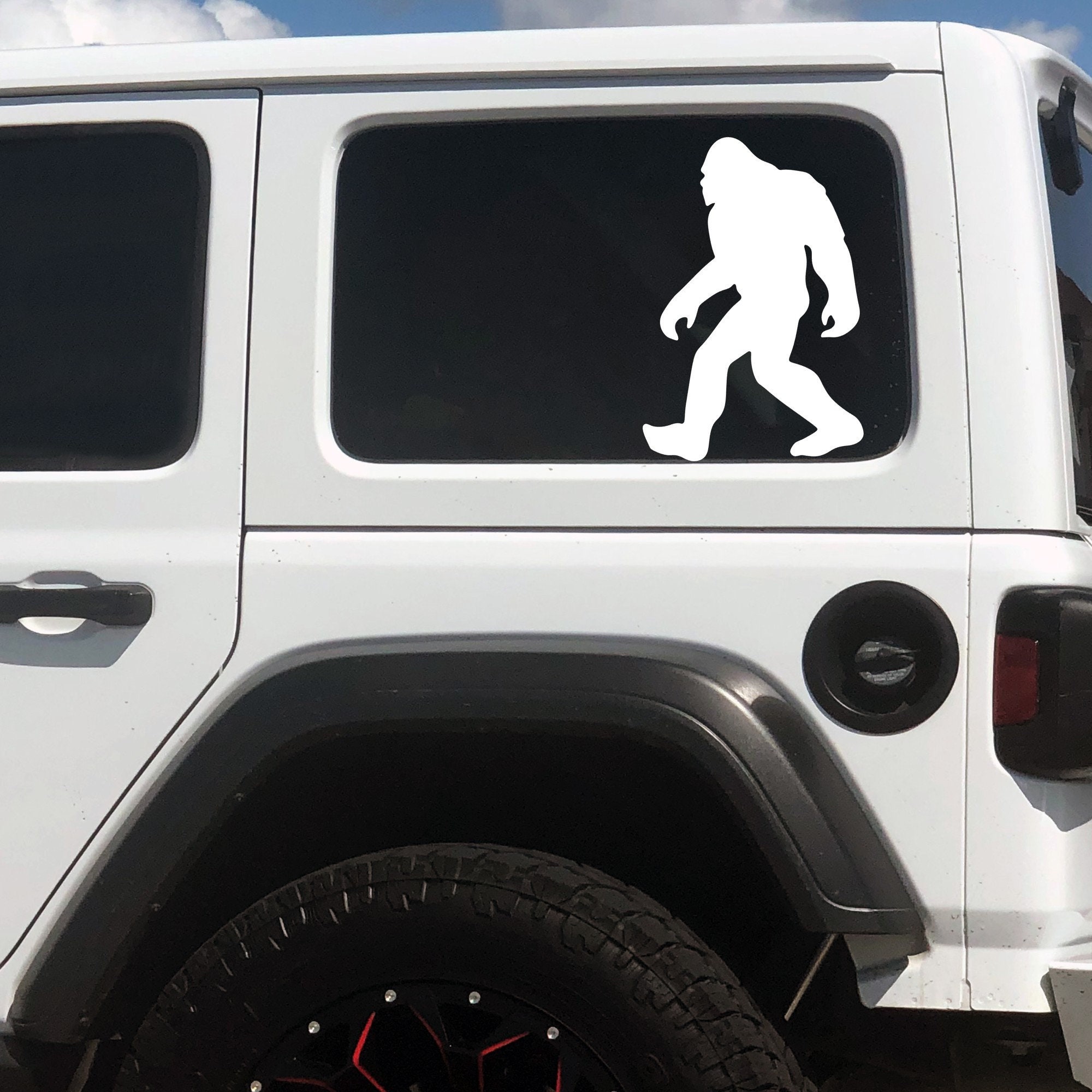 Large Bigfoot RV Decal Sasquatch Camper Decal Extra Large Etsy
