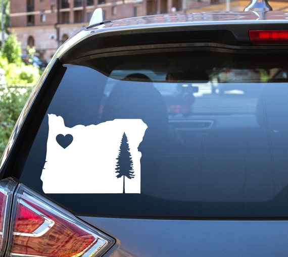The Decal Store Com By Yadda Yadda Design Co Car Aloha Oregon Hawaiian Islands In The State Of Oregon Vinyl C
