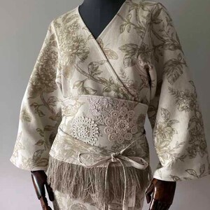 Kimono Baumwolle 100 % Baumwolle, 100% Baumwolle Bild 6