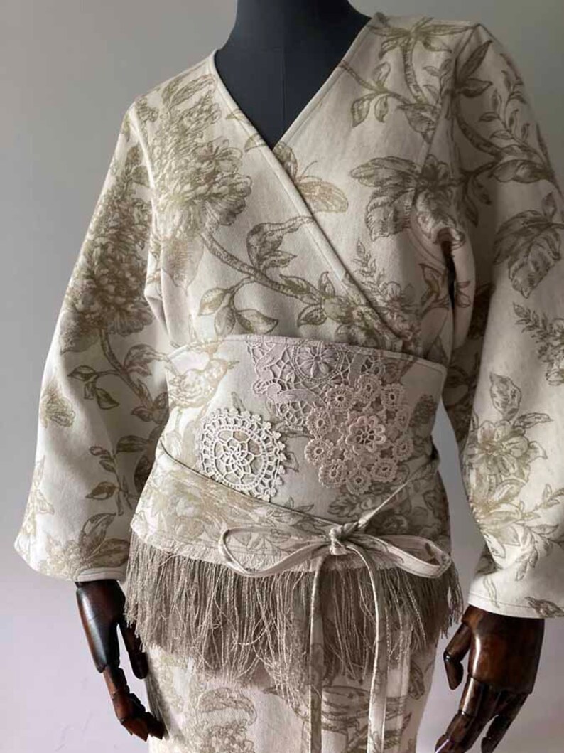 Kimono Baumwolle 100 % Baumwolle, 100% Baumwolle Bild 1