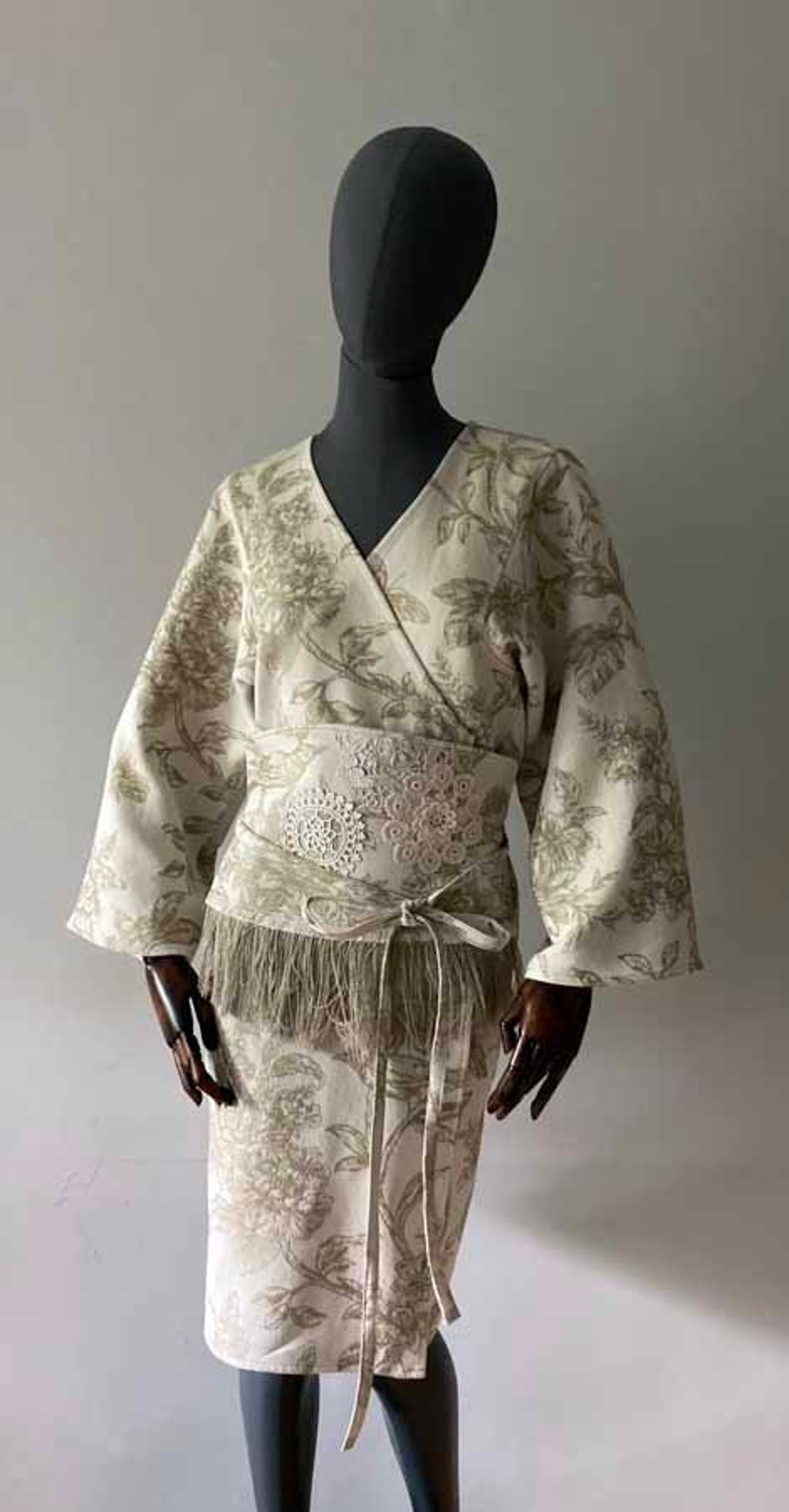 Kimono Baumwolle 100 % Baumwolle, 100% Baumwolle Bild 4