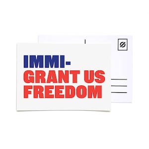 Politische Postkarten / Wählerpostkarten / Wählerpostkarten / Feministische Grafiken / Postkarten / Blind Box Cards / Einwanderungs-Kunst