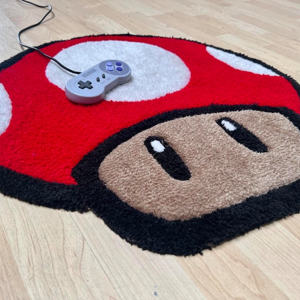 Super Mario Tufted - Etsy