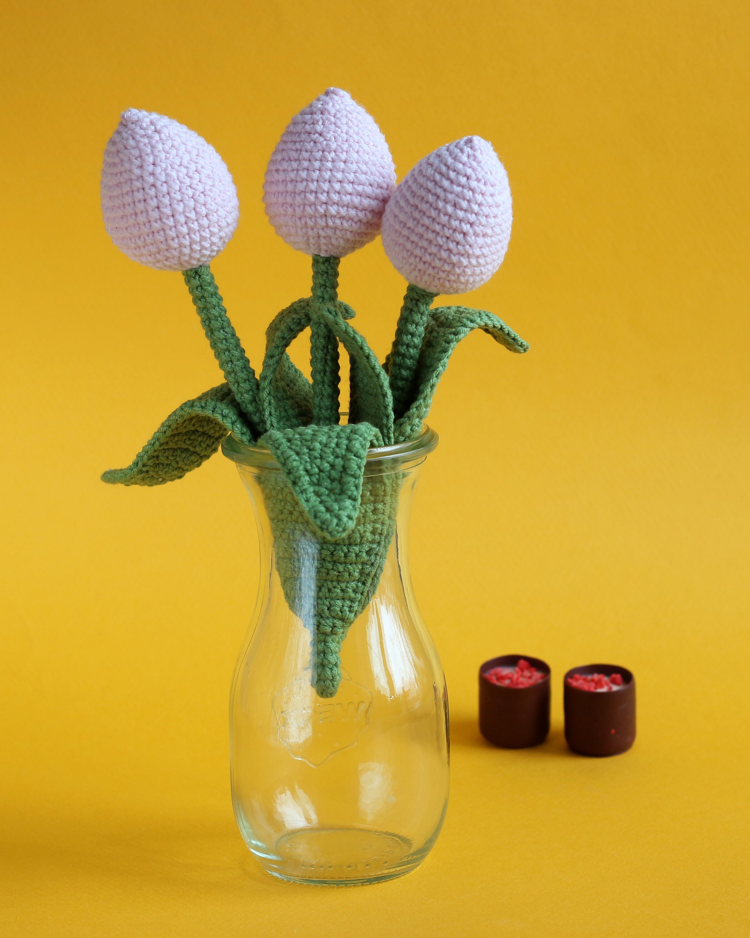 Flower bouquet gift for her fabric tulip gift for mother day Etsy