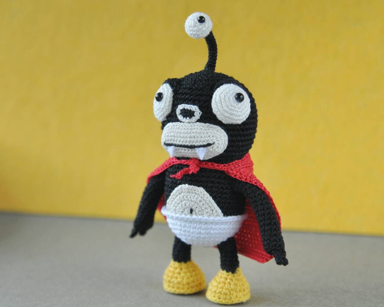 Lord Nibbler futurama juguete figura ganchillo regalo Etsy