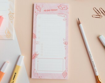 Cute To Do Today Notepad for To Do's