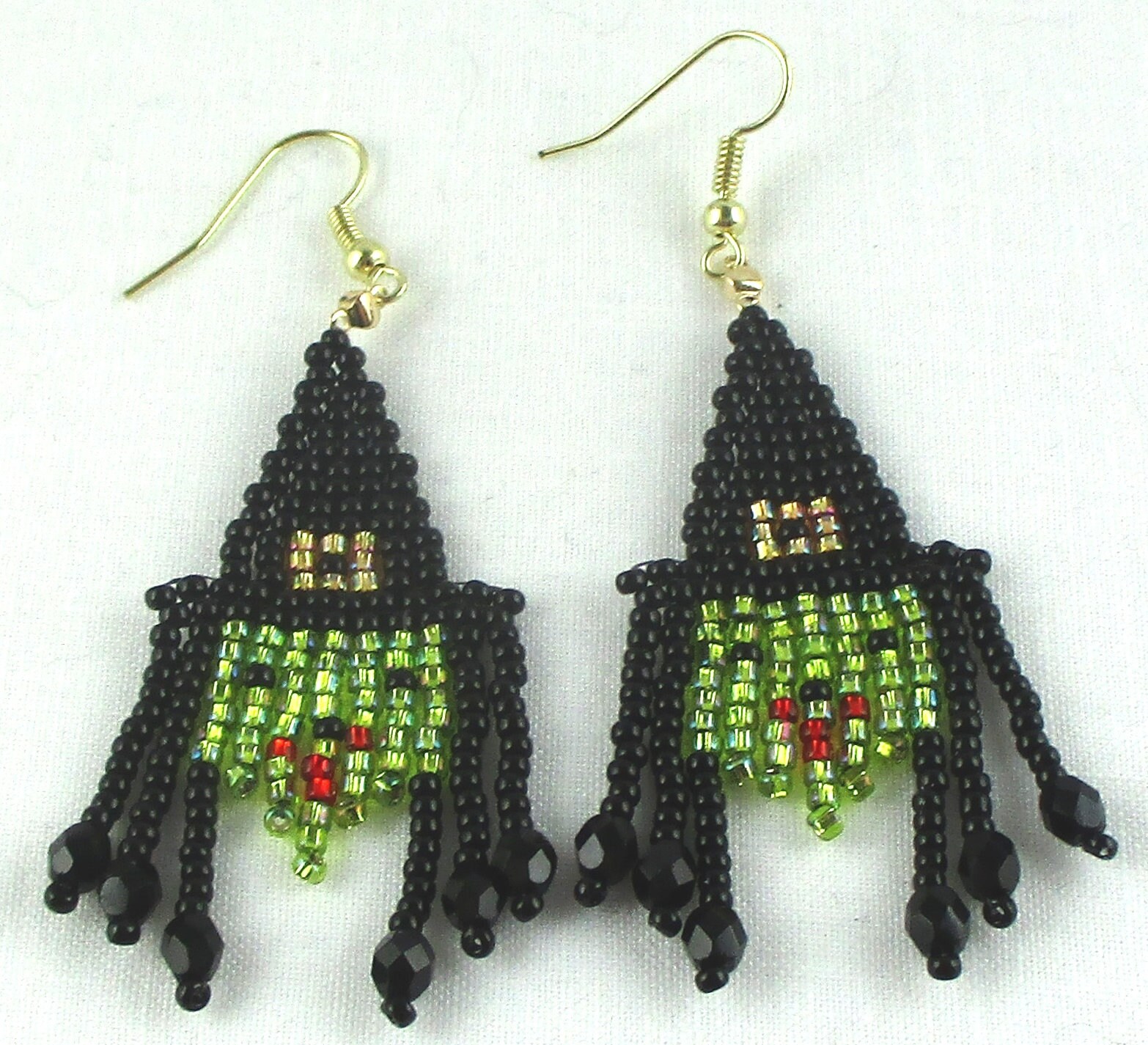 halloween dangle earrings
