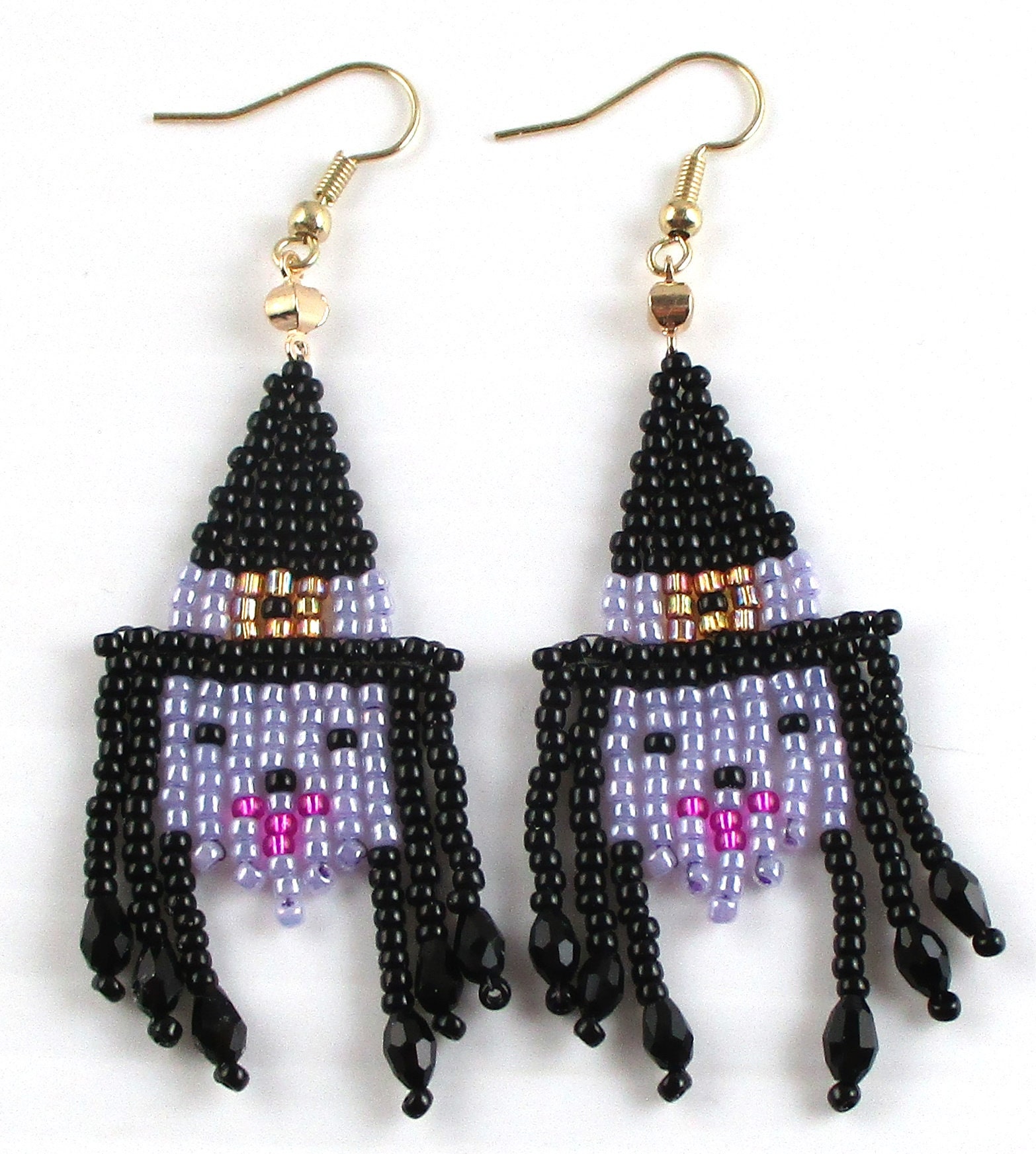 halloween dangle earrings