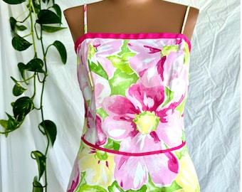 Y2K Vintage Floral Sundress