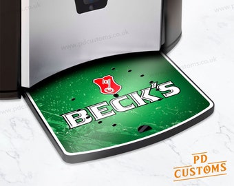 Bandeja de goteo Becks Perfect Draft Pro - Bandeja de goteo magnética PerfectDraft Pro de PD Customs - Accesorios Perfect Draft