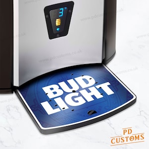 Bud Light Perfect Draft Pro Drip Tray – PerfectDraft Pro Magnetic Drip Tray by PD Customs – Perfect Draft Accessories