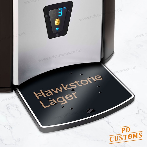 Hawkstone Lager Perfect Draft Pro Drip Tray – PerfectDraft Pro Magnetic Drip Tray by PD Customs – Perfect Draft Accessories