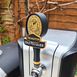 Perfect Draft Tap Handle - Theakston Old Peculier - For Pro and Philips PerfectDraft Machines