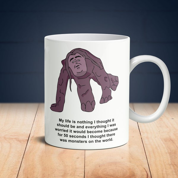 I Think You Should Leave Pig Mug | Darmine Doggy Door Richard Nixon Pig Monster | Tim Robinson Funny TV show Mug | Netflix Gift Colleague