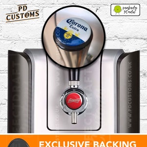 Perfect Draft PRO Medallion Magnet – PerfectDraft High Quality, Scratch Resistant Gloss Finish – Magnet, Perfect Draft Front and Tap Handle