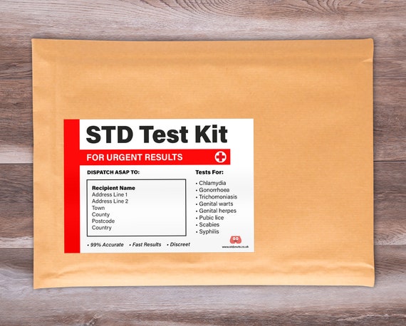 Courrier cadeau STD Test Prank Funny Joke Post Present pour un ami