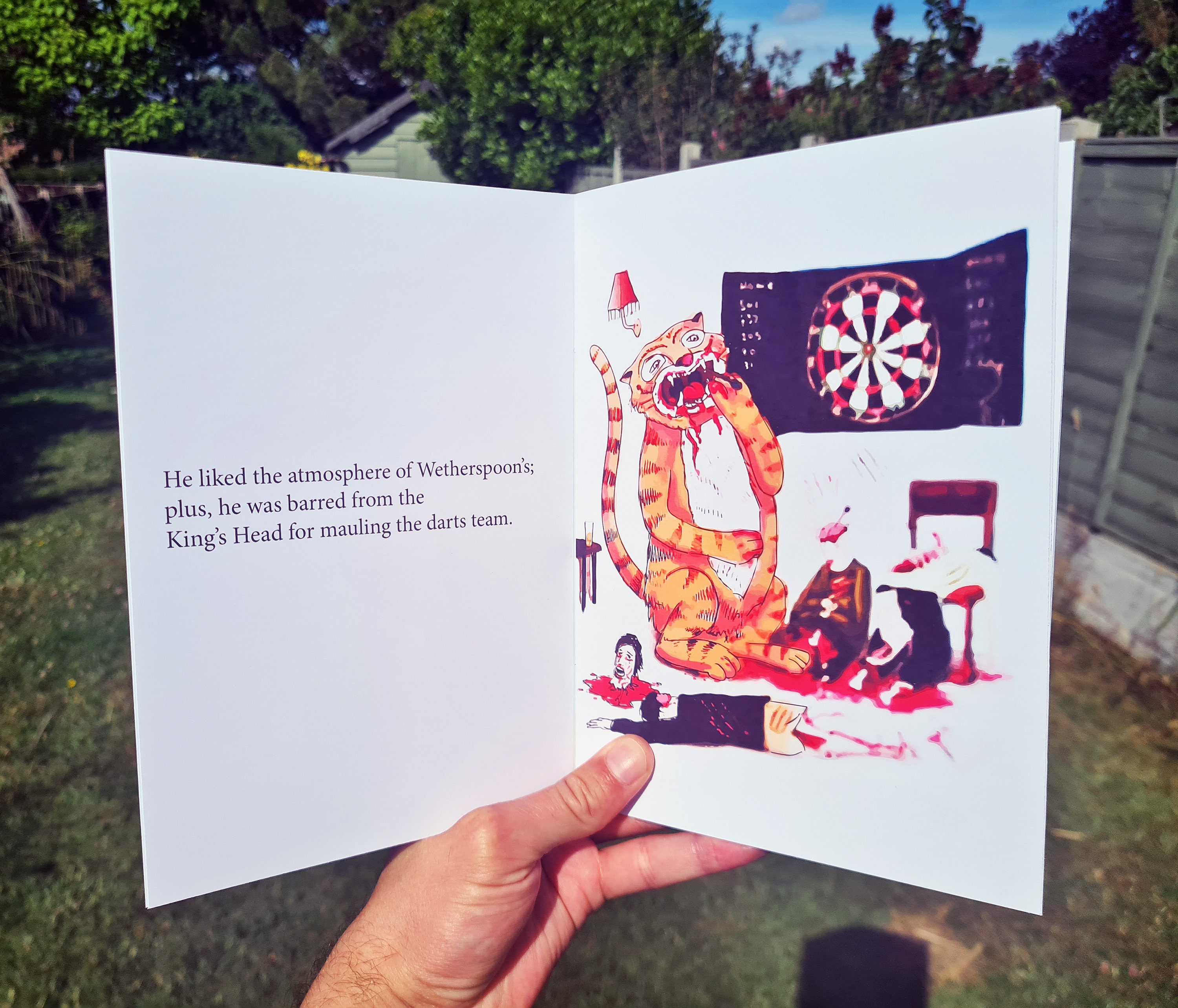 The Tiger Who Came for a Pint Book Replica Recreation Sean Etsy UK