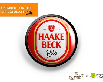 Haake Beck Perfect Draft PRO Medallion Magnet – PerfectDraft Alta qualità, resistente ai graffi – Perfect Draft Front