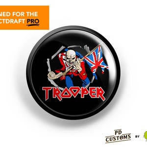 Trooper Perfect Draft PRO Medallion Magnet – PerfectDraft High Quality, Scratch Resistant – Perfect Draft Front, Tap Handle