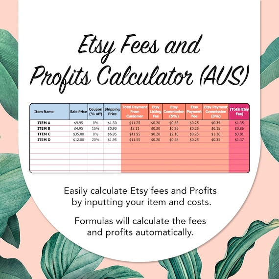 Etsy Fees Simplified