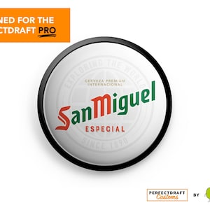 San Miguel Perfect Draft PRO Medallion Magnet – PerfectDraft High Quality, Scratch Resistant – Perfect Draft Front