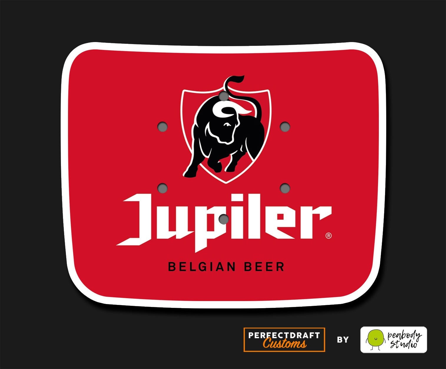Jupiler Perfect Draft Abtropfschale - PerfectDraft Magnetische Abtropfschale von PD Customs - Perfect Draft Accessories