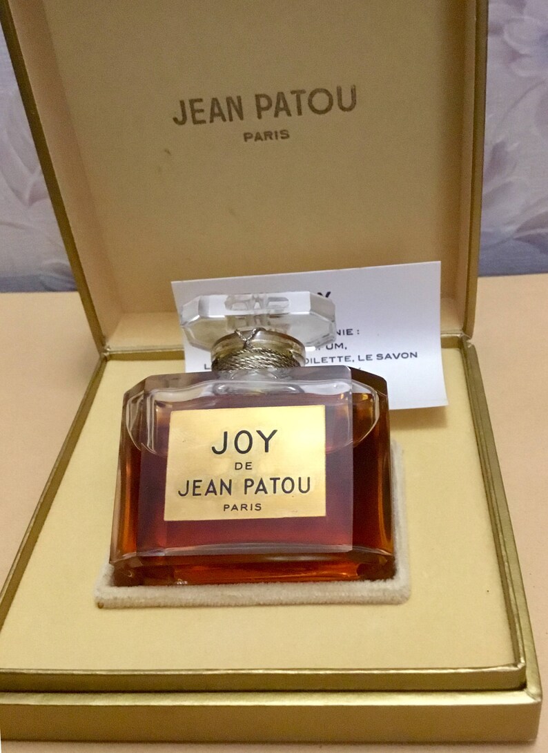 Vintage Parfum Joy Of Jean Patou Paris 30 Ml Original Rare Etsy