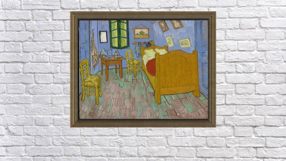 The Bedroom By Vincent Van Gogh High Quality Vintage Art Reproduction