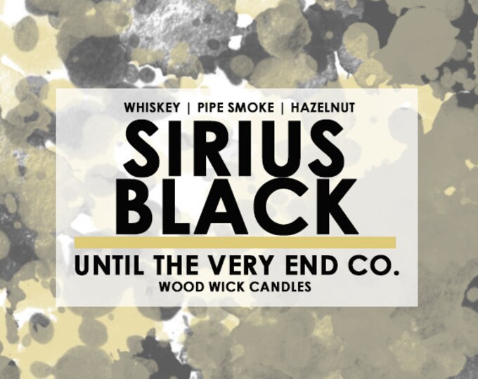 Marauders Remus Lupin Moony Fandom Inspired Candle Etsy