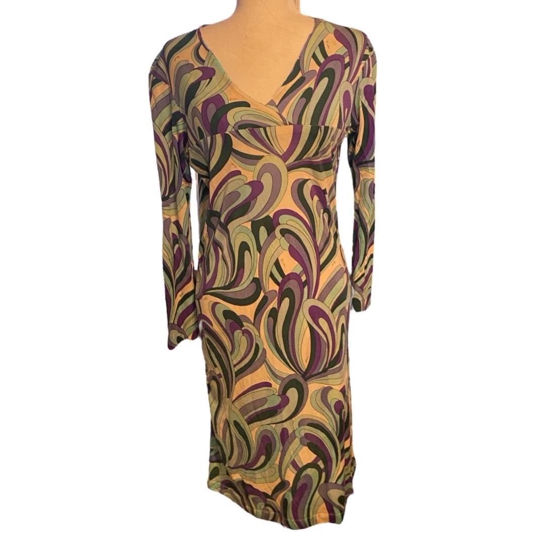 Long Sleeve Pucci Dress - Etsy Long Sleeve Pucci Dress - Etsy