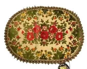 Vintage NWT Belgie Brugge Baroque Belgium Doll House Rug