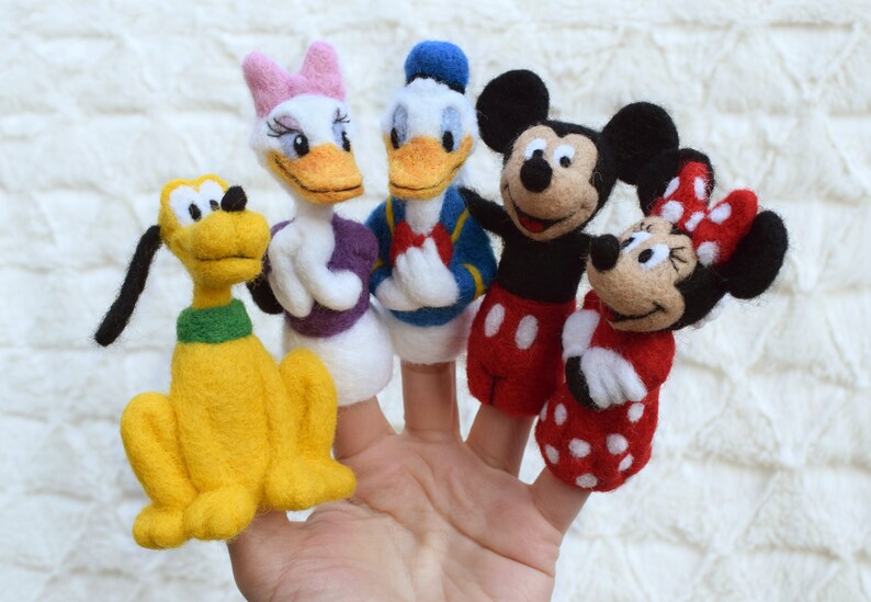 donald duck plush puppet