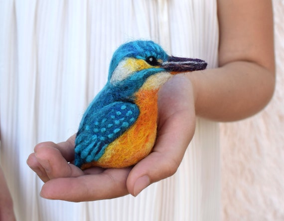 stuffed kingfisher