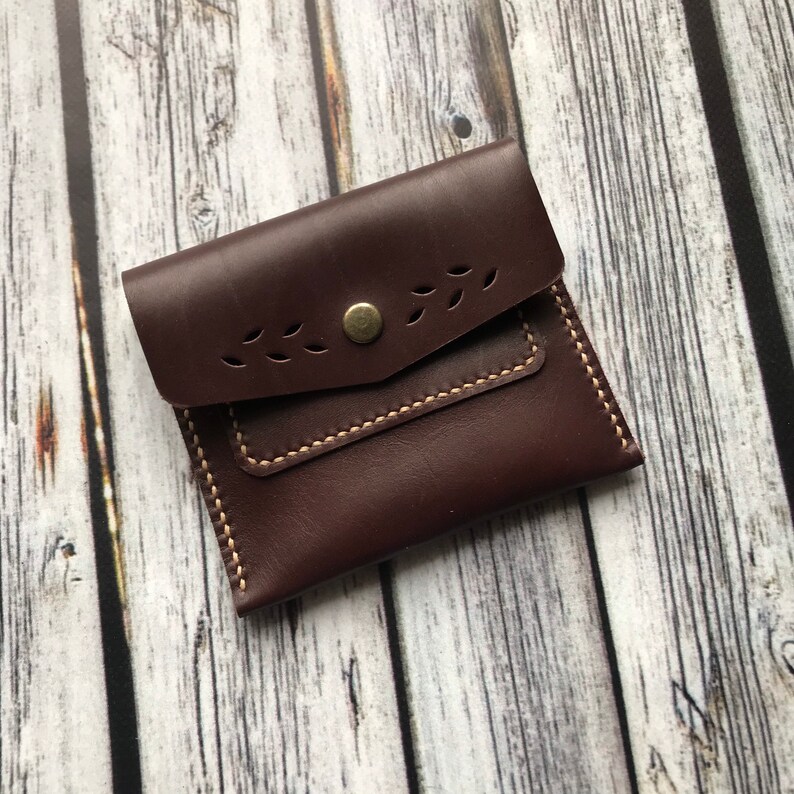 Leather JW Card Holder JW Meeting Invitation Holder Brown Etsy