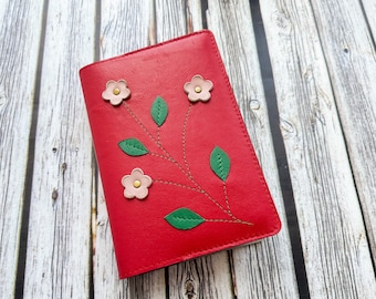 NWT Leather Bible Cover, JW Red Bible Cover, Jehovah Witness gift, JW gift for sister, baptism gift, pioneer gift