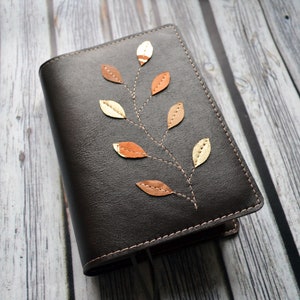 JW Bible Cover, Personalizad Brown Leather Cover,  NWT Bible, Jehovah&#39;s Witnesses, Baptism Gift, Pioneer gift, Cover for women sisters