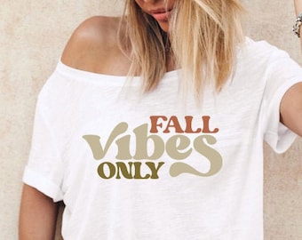 Retro Fall Vibes SVG: Design de camiseta e caneca de outono (download digital)