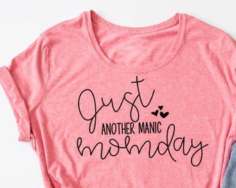 Funny Mom Quotes SVG - Just Another Manic Momday