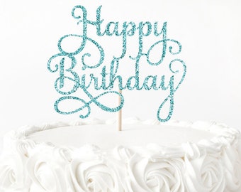 Cake Topper SVG - Feliz Cumpleaños SVG