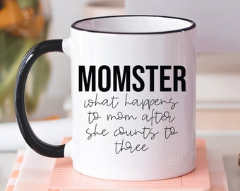 Momster SVG: Funny Mothers Day Design (Digital Download)