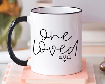 One Loved Mum SVG - Mum svg, Mothers Day svg
