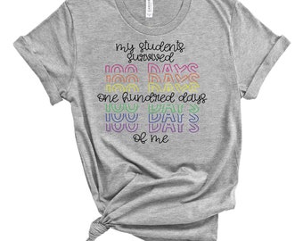 100 Days of School SVG: Teacher Cut File (Digital Download)