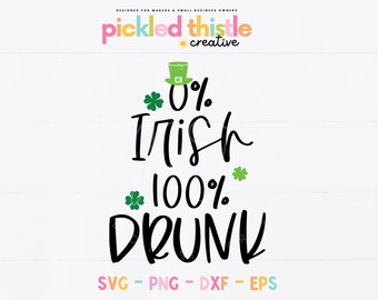 Festive St. Patrick's Day Drink SVG - Funny Irish Beer Stein Design