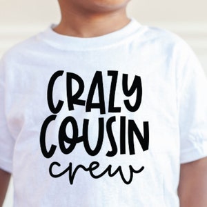 Crazy Cousin Crew SVG: Family Reunion T-Shirt Design (Digital Download)