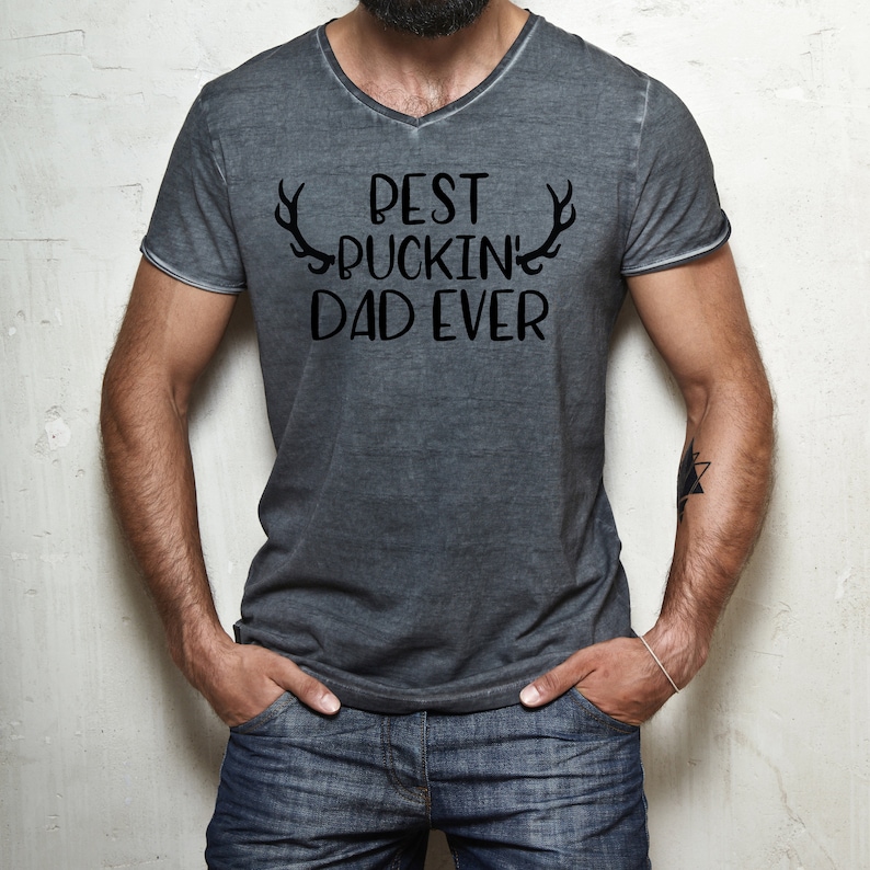 Download Funny Dad svg Best Buckin' Dad Ever svg png eps | Etsy