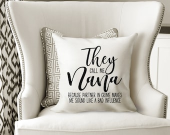 Nana SVG - Partner In Crime Design (Digital Download)
