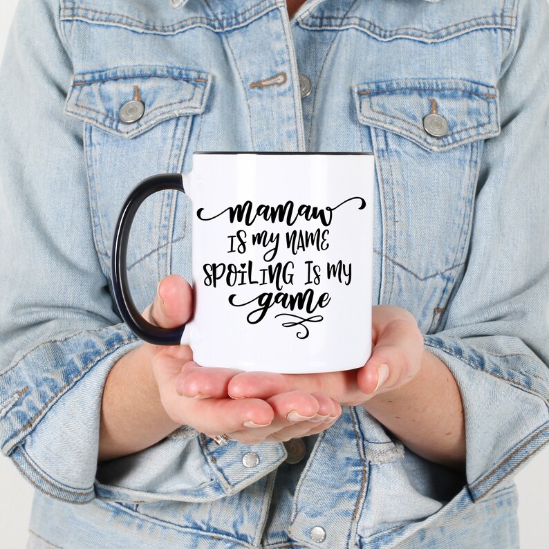 Kosmetiktasche Für Oma Mit Spruch: "Gma Is My Name, Spoiling Is My Game" – Perfekt Zum Verwöhnen!