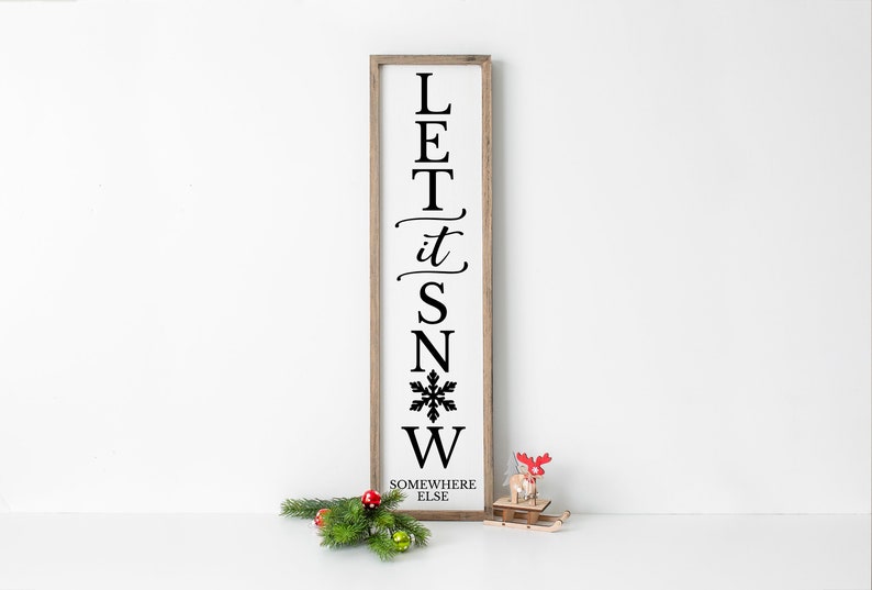 Download Let It Snow. Somewhere else svg png eps dxf jpeg Cricut | Etsy