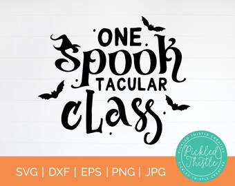 Arquivo de corte SVG da classe Spooktacular: Halloween (download digital)